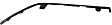 2010-2015 Cadillac CTS - Front, Driver Side Bumper Trim, Primed