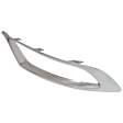 Front, Driver Side, Outer Bumper Trim, Platinum, CAPA Certified