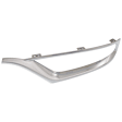 Front, Driver Side, Outer Bumper Trim, Platinum, CAPA Certified