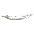 Front, Driver Side, Outer Bumper Trim, Platinum, CAPA Certified