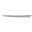 Front, Passenger Side, Lower Bumper Trim, Chrome