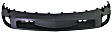 Front, Lower Valance, Air Deflector, Textured, CAPA Certified
