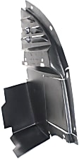 1993-2002 Pontiac Firebird - Front, Passenger Side, Lower Valance, Cover Deflector, Primed