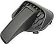 Front, Driver Side Fog Light Cover, Textured Black