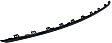 Center Grille Trim, Textured Black, Type 2, CAPA CERTIFIED