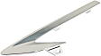 Front, Passenger Side Bumper Trim, Primed