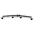 2009 Chevrolet Silverado 2500 HD - Grille, Chrome Shell with Textured Black Insert