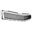 Grille, Chrome Shell with Painted Black Insert, 6 Cyl., 3.6L Engine, CAPA Certified