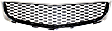 Front Bumper Grille, Chrome Shell with Black Insert