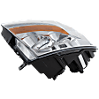 2009 Cadillac CTS - Driver Side Halogen Headlight, With bulb(s), For Models Without Performance Collection Package, OE Replacement