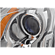 2009 Cadillac CTS - Driver Side Halogen Headlight, With bulb(s), For Models Without Performance Collection Package, OE Replacement