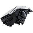 2009 Cadillac CTS - Driver Side Halogen Headlight, With bulb(s), For Models Without Performance Collection Package, OE Replacement