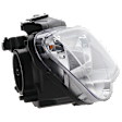 Passenger Side Halogen Headlight, With bulb(s), OE Replacement