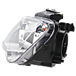 Driver Side Halogen Headlight, With bulb(s), OE Replacement