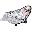 Driver Side Headlight, with Bulb, Halogen, Convertible/Sedan, Type 1