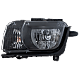 Driver Side Headlight, with Bulb, Halogen, Clear Lens, Chrome Interior, CAPA Certified