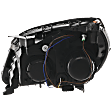 2010-2015 Chevrolet Equinox - Passenger Side Headlight, with Bulb, Halogen, LS/LT Models, Reflector Type