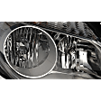 2010-2015 Chevrolet Equinox - Passenger Side Headlight, with Bulb, Halogen, LS/LT Models, Reflector Type