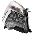 Passenger Side Headlight, with Bulb, Halogen, LS/LT Models, Reflector Type, CAPA CERTIFIED