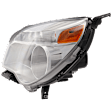 Driver Side Headlight, with Bulb, Halogen, LS and LT Models, Reflector Type