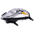2010-2015 Chevrolet Equinox - Passenger Side Headlight, with Bulb, Halogen, LTZ Model, Projector Type, CAPA Certified