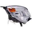 2010-2015 Chevrolet Equinox - Passenger Side Headlight, with Bulb, Halogen, LTZ Model, Projector Type, CAPA Certified