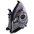 Driver Side Halogen Headlight, With bulb(s), OE Replacement, Projector Type, CAPA Certified
