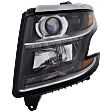 2016 Chevrolet Tahoe - Driver Side Halogen Headlight, With bulb(s), OE Replacement