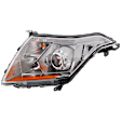 Passenger Side Halogen Headlight, With bulb(s),  Except Models with HID Headlight, OE Replacement, Sport Utility, CAPA Certified