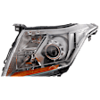 Passenger Side Halogen Headlight, With bulb(s),  Except Models with HID Headlight, OE Replacement, Sport Utility, CAPA Certified