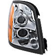 Passenger Side Headlight, with Bulb, Halogen, Clear Lens, Base Model