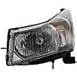 Driver Side Headlight, with Bulb, Halogen, Clear Lens, CAPA Certified