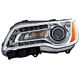 Driver Side Headlight, with Bulb, Halogen, Clear Lens, CAPA Certified