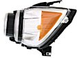 Driver Side Headlight, with Bulb, Halogen, LTZ Model with Dusk Package