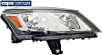 2017 Chevrolet Traverse - Passenger Side Halogen Headlight, With bulb(s), OE Replacement, CAPA Certified