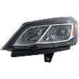 2013-2017 Chevrolet Traverse - Driver Side Headlight, with Bulb, Halogen, Clear Lens, 6 Cyl., 3.6L Engine, CAPA Certified