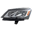 2013-2017 Chevrolet Traverse - Driver Side Headlight, with Bulb, Halogen, Clear Lens, 6 Cyl., 3.6L Engine, CAPA Certified