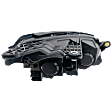 2013-2017 Chevrolet Traverse - Driver Side Headlight, with Bulb, Halogen, Clear Lens, 6 Cyl., 3.6L Engine, CAPA Certified