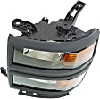 Driver Side Headlight, with Bulb, Halogen, LS Model, CAPA Certified