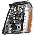 2009-2013 Cadillac Escalade EXT - Driver Side Headlight, with Bulb, HID/Xenon, with HID bulb and ballast, CAPA Certified