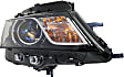 Passenger Side Headlight, with Bulb, Halogen, Clear Lens