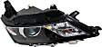 Passenger Side Headlight, with Bulb, Halogen, Clear Lens