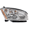 Passenger Side Headlight, with Bulb, Halogen, Clear Lens, 4 Cyl., 1.4L Engine