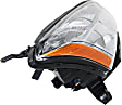 Passenger Side Headlight, with Bulb, Halogen, Clear Lens, 4 Cyl., 1.4L Engine