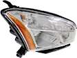 Passenger Side Headlight, with Bulb, Halogen, Clear Lens, 4 Cyl., 1.4L Engine, CAPA Certified