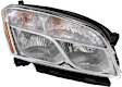 Passenger Side Headlight, with Bulb, Halogen, Clear Lens, 4 Cyl., 1.4L Engine, CAPA Certified