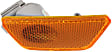 Front, Driver Side Side Marker With bulb(s)