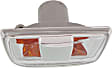 Front, Passenger Side Side Marker Without bulb(s)