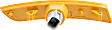 Front, Passenger Side Side Marker With bulb(s)