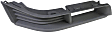 Front, Passenger Side Fog Light Trim, Primed, Bezel, Exc. V Model